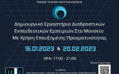 Creative Workshop of Interactive Educational Experiences at the Museum Using Augmented Reality